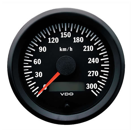 VDO Cockpit Vision Speedometer 300 Gauges Km-h 80mm 12-24V